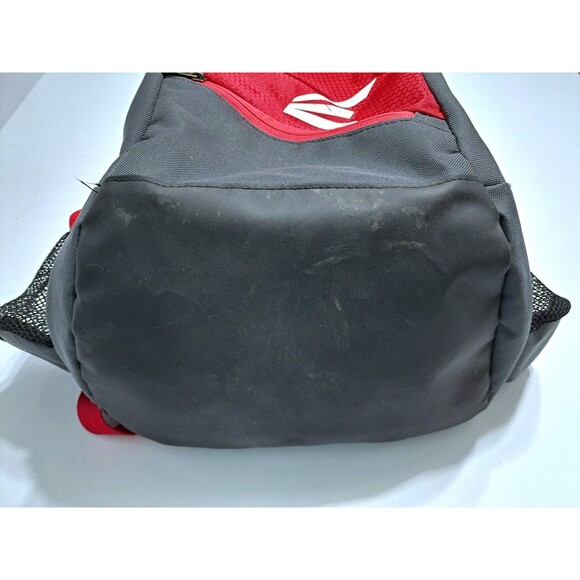 Easton Youth Game Ready Bat Baseball Backpack Equipment Bag Red Gray - Picture 5 of 7